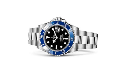 rolex submariner blue face white gold price|Rolex m126619lb 0003.